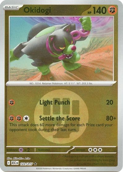 Okidogi (Energy Symbol Pattern) ME: Ascended Heroes Pokemon card