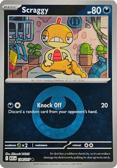 Scraggy (Energy Symbol Pattern) ME: Ascended Heroes Pokemon card