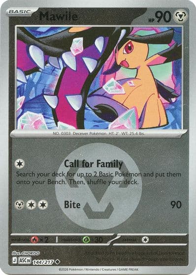 Mawile (Energy Symbol Pattern) ME: Ascended Heroes Pokemon card