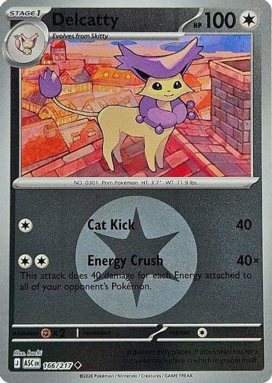 Delcatty (Energy Symbol Pattern) ME: Ascended Heroes Pokemon card