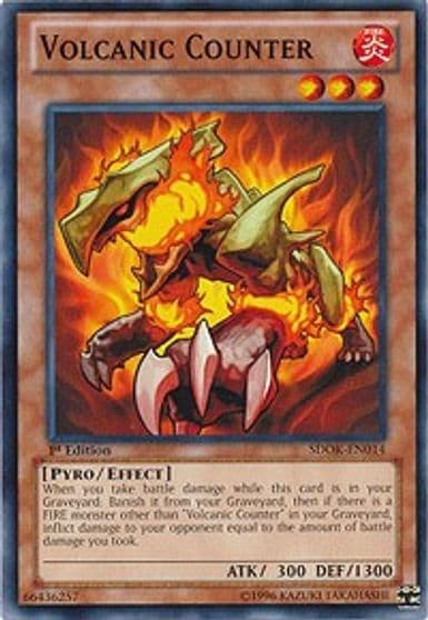 Volcanic Counter Structure Deck: Onslaught of the Fire Kings Yu-Gi-Oh! card