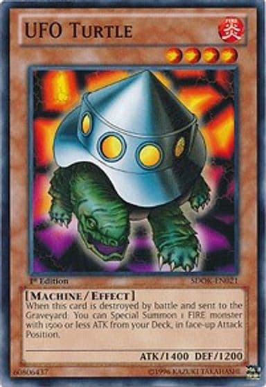 UFO Turtle Structure Deck: Onslaught of the Fire Kings Yu-Gi-Oh! card