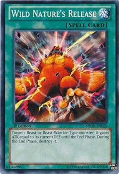 Wild Natures Release Structure Deck: Onslaught of the Fire Kings Yu-Gi-Oh! card