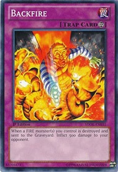 Backfire Structure Deck: Onslaught of the Fire Kings Yu-Gi-Oh! card