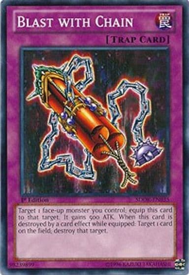 Blast with Chain Structure Deck: Onslaught of the Fire Kings Yu-Gi-Oh! card