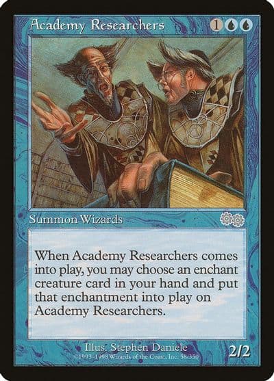 Academy Researchers Urza's Saga Magic card