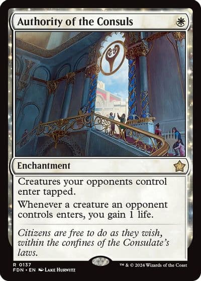 Authority of the Consuls Promo Pack: Lorwyn Eclipsed Magic card