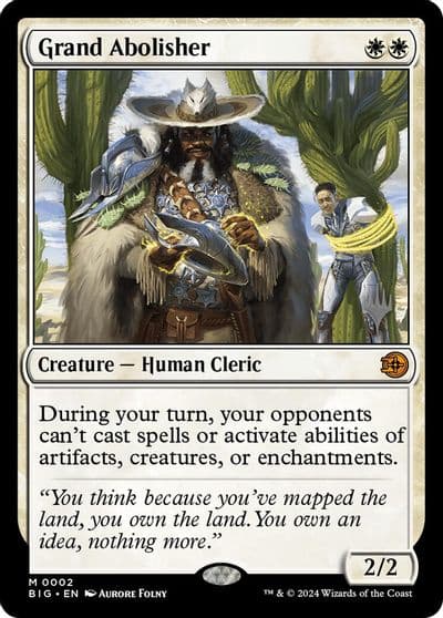 Grand Abolisher Promo Pack: Lorwyn Eclipsed Magic card