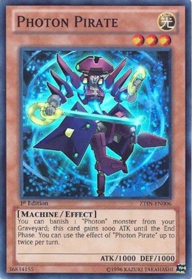 Photon Pirate 2013 Zexal Collection Tin Yu-Gi-Oh! card