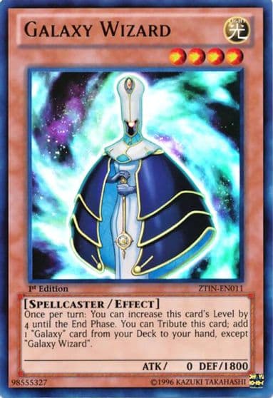 Galaxy Wizard 2013 Zexal Collection Tin Yu-Gi-Oh! card