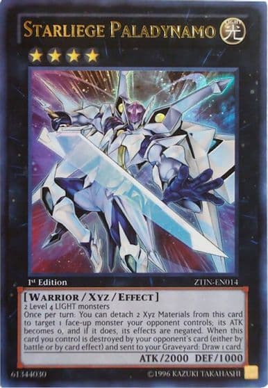 Starliege Paladynamo 2013 Zexal Collection Tin Yu-Gi-Oh! card