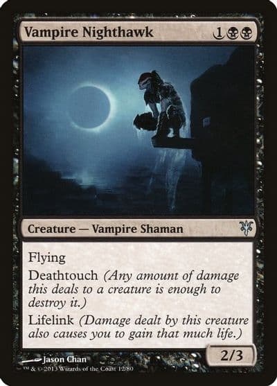 Vampire Nighthawk Duel Decks: Sorin vs. Tibalt Magic card