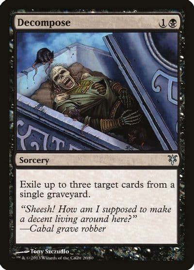 Decompose Duel Decks: Sorin vs. Tibalt Magic card
