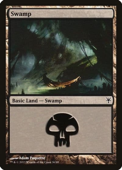 Swamp 36 Duel Decks: Sorin vs. Tibalt Magic card