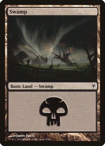 Swamp 78 Duel Decks: Sorin vs. Tibalt Magic card