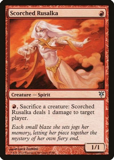 Scorched Rusalka Duel Decks: Sorin vs. Tibalt Magic card