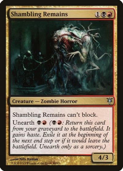 Shambling Remains Duel Decks: Sorin vs. Tibalt Magic card