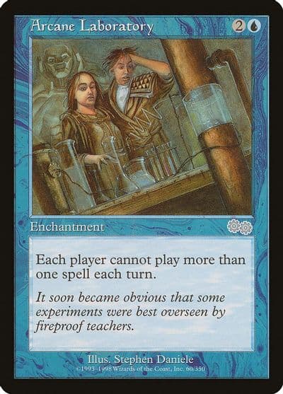 Arcane Laboratory Urza's Saga Magic card