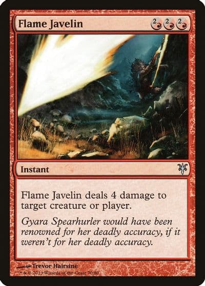 Flame Javelin Duel Decks: Sorin vs. Tibalt Magic card