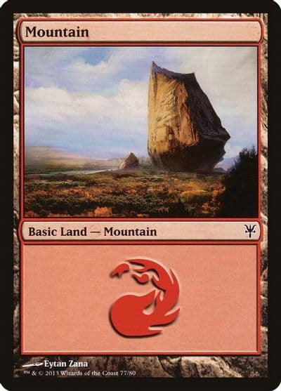 Mountain 77 Duel Decks: Sorin vs. Tibalt Magic card