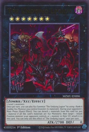 The Undying Legion Maze of Muertos Yu-Gi-Oh! card