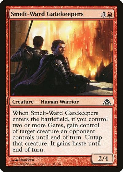 Smelt Ward Gatekeepers Dragon's Maze Magic card