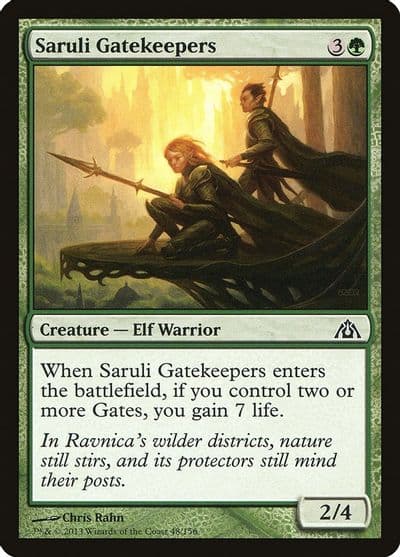 Saruli Gatekeepers Dragon's Maze Magic card