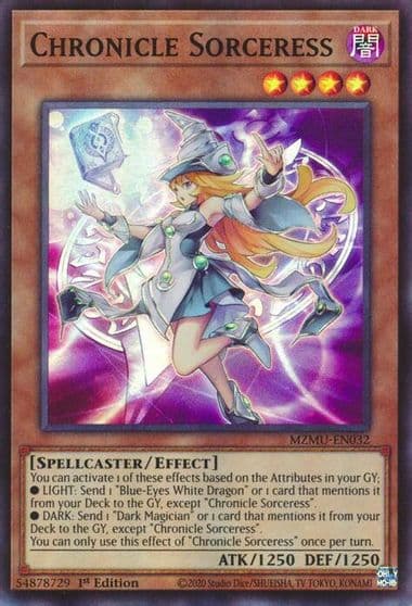 Chronicle Sorceress Maze of Muertos Yu-Gi-Oh! card