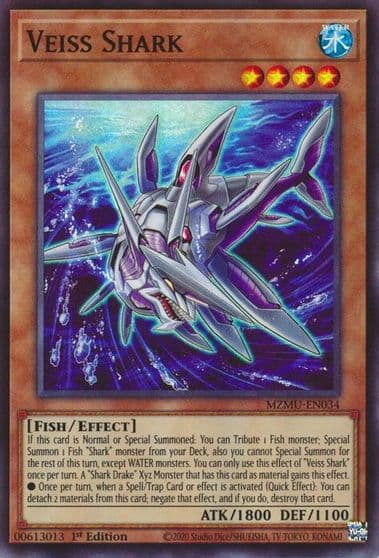 Veiss Shark Maze of Muertos Yu-Gi-Oh! card