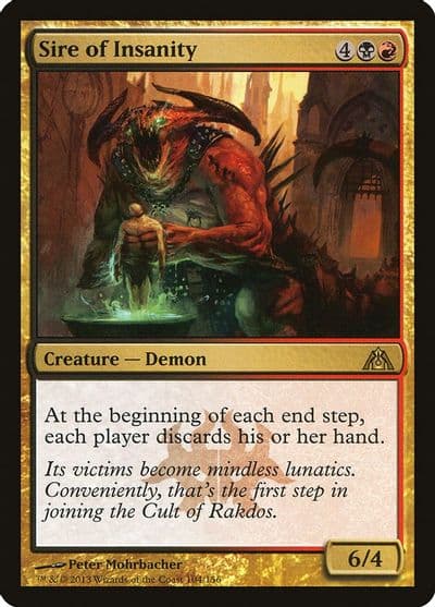 Sire of Insanity Dragon's Maze Magic card