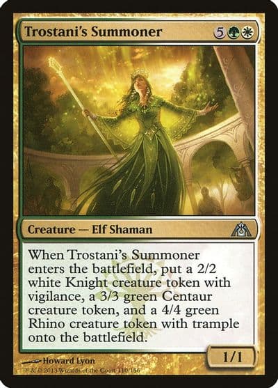 Trostanis Summoner Dragon's Maze Magic card