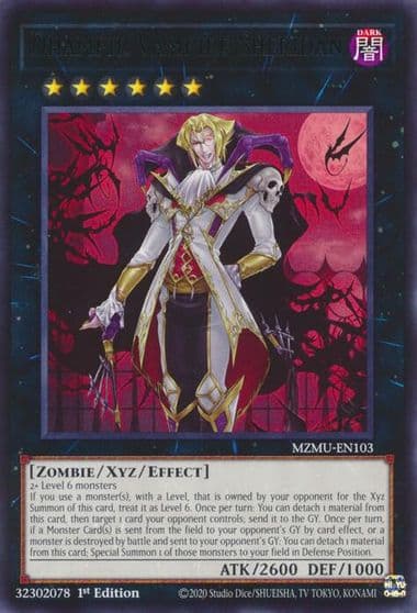 Dhampir Vampire Sheridan Maze of Muertos Yu-Gi-Oh! card