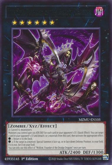Wollow Founder of the Drudge Dragons Maze of Muertos Yu-Gi-Oh! card