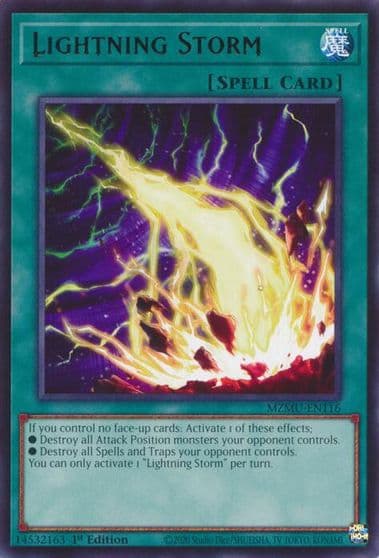 Lightning Storm Maze of Muertos Yu-Gi-Oh! card