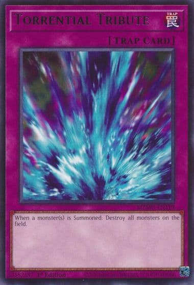 Torrential Tribute Maze of Muertos Yu-Gi-Oh! card