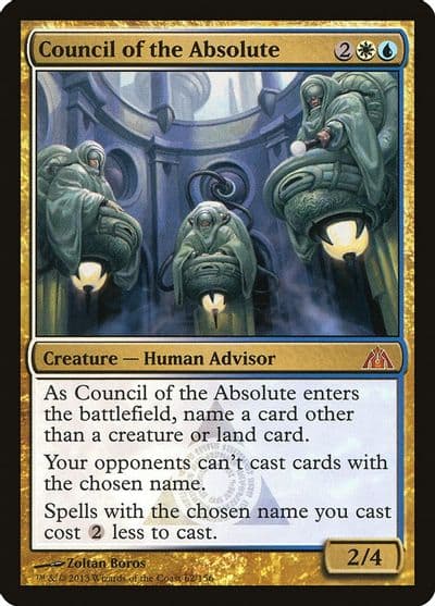 Council of the Absolute Dragon's Maze Magic card