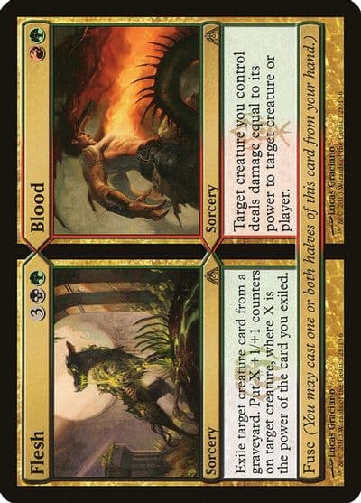 Flesh Blood Dragon's Maze Magic card