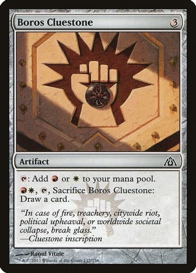 Boros Cluestone Dragon's Maze Magic card