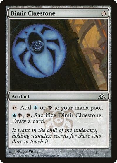 Dimir Cluestone Dragon's Maze Magic card