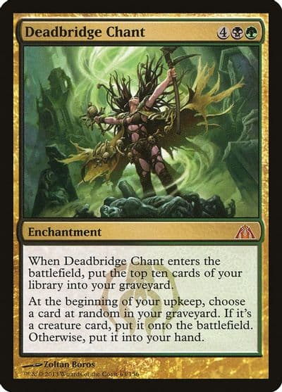 Deadbridge Chant Dragon's Maze Magic card