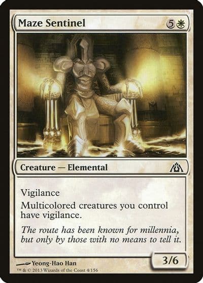 Maze Sentinel Dragon's Maze Magic card