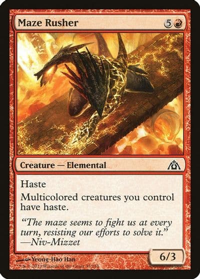 Maze Rusher Dragon's Maze Magic card