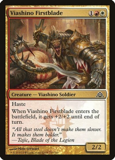Viashino Firstblade Dragon's Maze Magic card