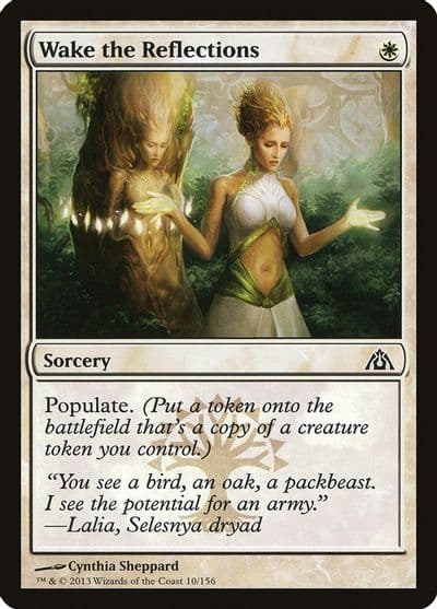 Wake the Reflections Dragon's Maze Magic card