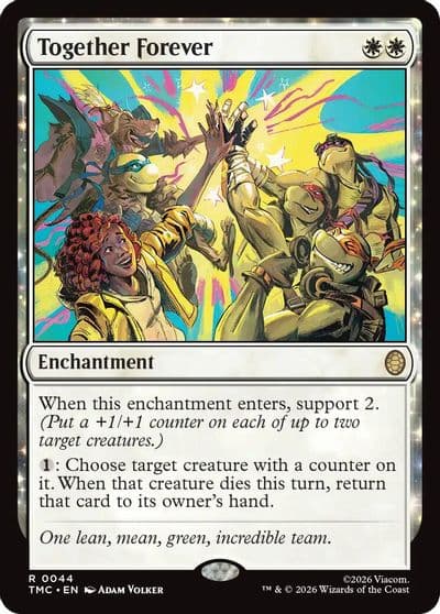 Together Forever Commander: Teenage Mutant Ninja Turtles Magic card