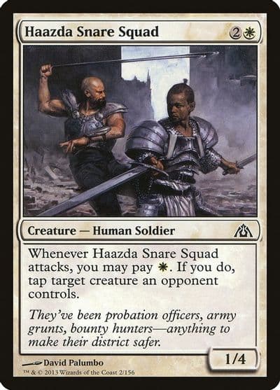 Haazda Snare Squad Dragon's Maze Magic card