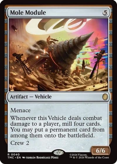 Mole Module Commander: Teenage Mutant Ninja Turtles Magic card