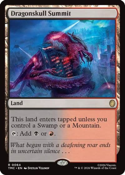 Dragonskull Summit Commander: Teenage Mutant Ninja Turtles Magic card