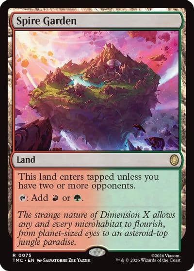 Spire Garden Commander: Teenage Mutant Ninja Turtles Magic card