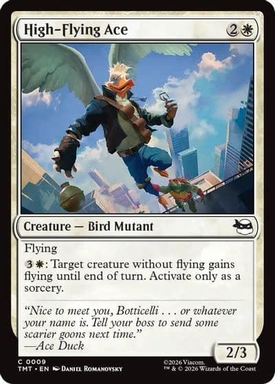 High Flying Ace Teenage Mutant Ninja Turtles Magic card